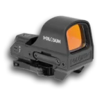 Holosun 510C Green Dot Reflex Sight, 65MOA Circle 2 MOA Dot, Solar with Internal Battery, Quick Release Mount- HE510C-GR
