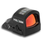 Holosun 507C Green X2, 32 MOA Ring & 2 MOA Green Dot, RMR Footprint, MRS Reticle, Side Battery, Solar Failsafe - HE507C-GR-X2