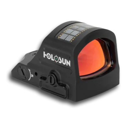 Holosun 507C Green X2, 32 MOA Ring & 2 MOA Green Dot, RMR Footprint, MRS Reticle, Side Battery, Solar Failsafe - HE507C-GR-X2