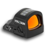 Holosun 407C X2 2 MOA Green Dot, RMR Footprint, Side Battery, Solar Failsafe - HE407C-GR-X2