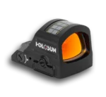 Holosun 407C X2, 2 MOA Red Dot, RMR Footprint, Side Battery, Solar Failsafe - HS407C-X2