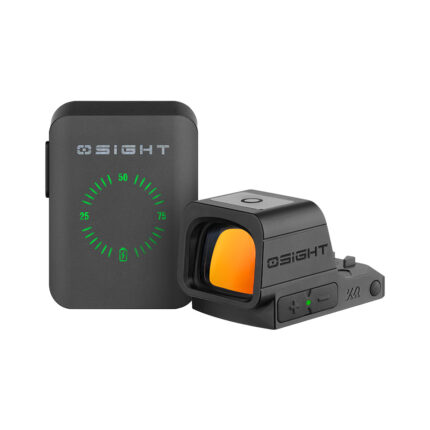 Osight XR Enclosed Red Dot Sight with Ruggedized Miniature Reflex Footprint and 2/6+32 MOA Multi-Reticle