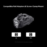Olight PL X Tactical Weapon Light 1,200 Lumens Dual Beams - Image 4