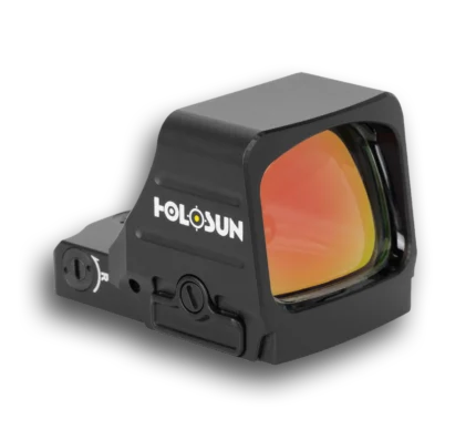 Holosun 507 COMP Gold, Huge Competition Window, RMR Footprint, C.R.S. Reticle 8/20/32 MOA Circle & 2 MOA Red Dot - HS507COMP-GD